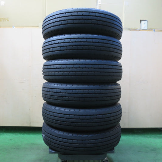 新車外し！24年！6本★トラック タイヤ 175/75R15 103/101N ブリヂストン R202 15インチ★5090605イノタ