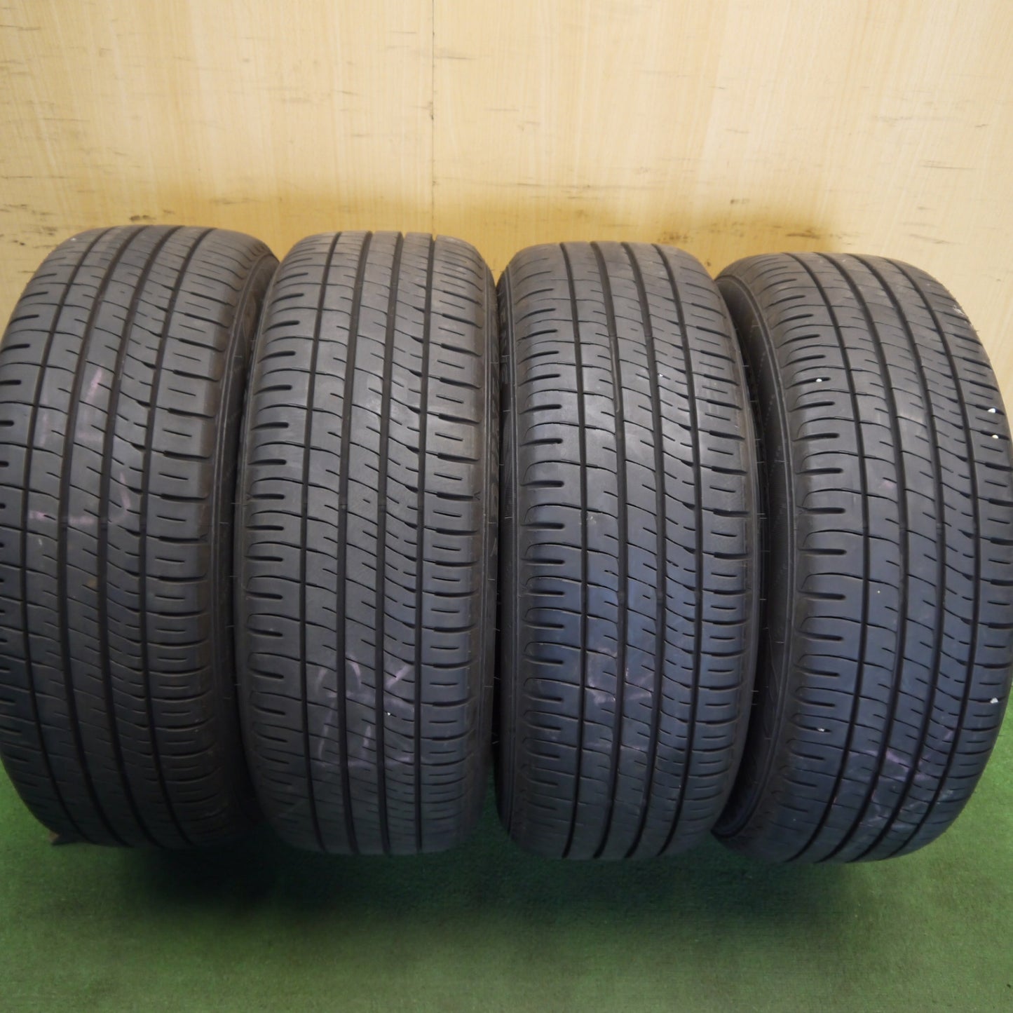 バリ溝！23年！キレイ！9.5分◎トヨタ 70系 カムリ 純正 215/55R17 ダンロップ エナセーブ EC204 17インチ PCD114.3/5H◎6061604Hノ
