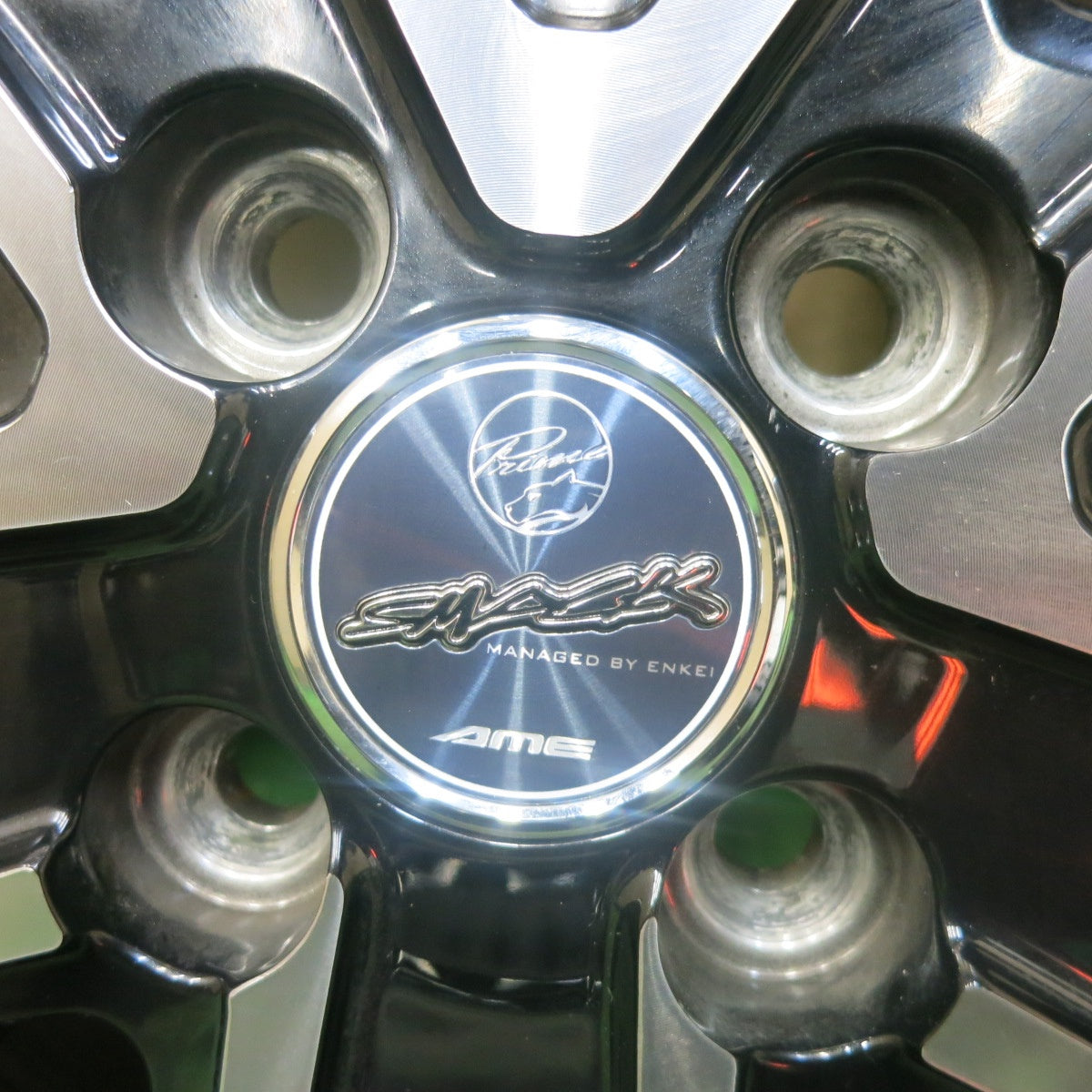 バリ溝！21年！キレイ！9分★スタッドレス 165/60R15 トーヨー オブザーブ GIZ2 SMACK ENKEI AME スマック エンケイ 15インチ ハスラー ソリオ 等 PCD100/4H★5112702SKス