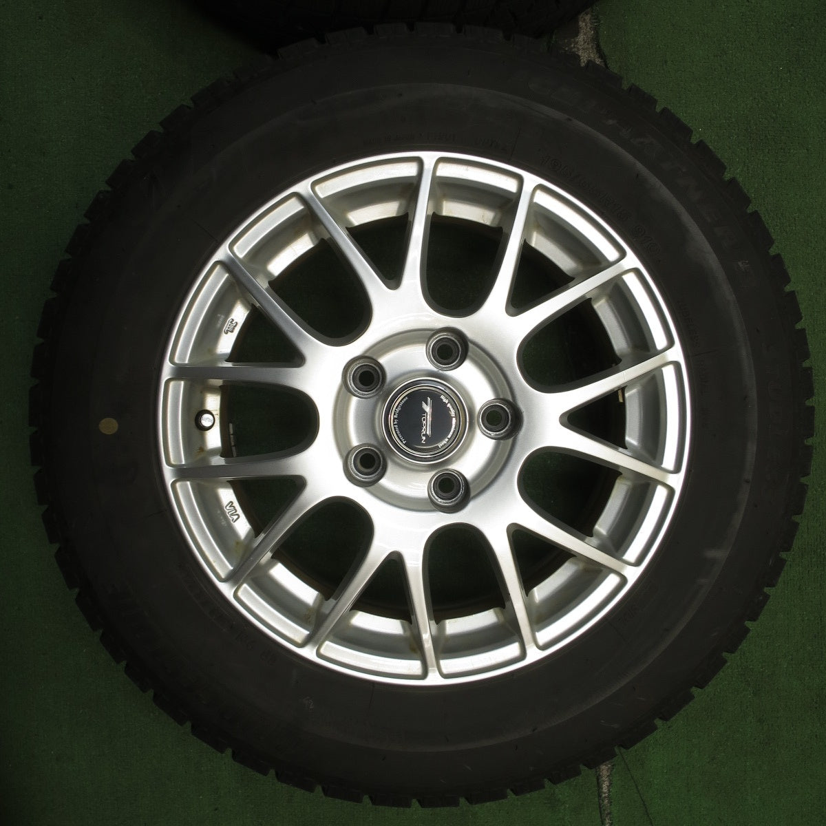 キレイ★スタッドレス 195/65R15 ブリヂストン アイスパートナー2 TOPRUN トップラン 15インチ PCD114.3/5H★5070701NJス
