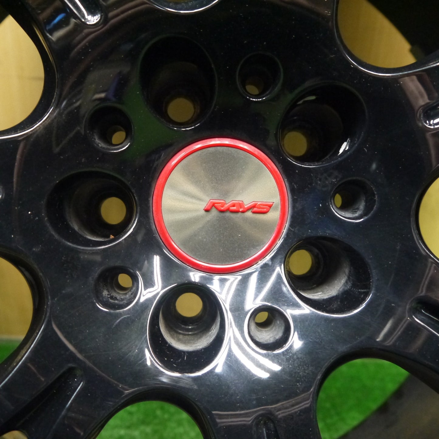 バリ溝！キレイ！8.5分！2本★RAYS HOMURA 2×7 2X7 245/45R19 ファルケン アゼニス FK453 レイズ ホムラ 19インチ PCD114.3/5H★5120106Hノ
