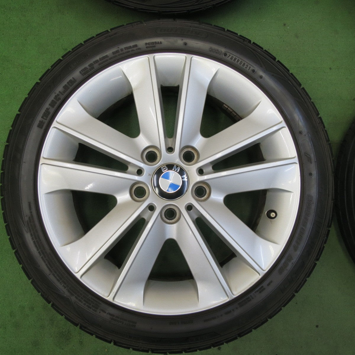 キレイ！21年★BMW 1シリーズ E87 3シリーズ 等 純正 205/50R17 ファルケン ZIEX ZE914 ECORUN 17インチ PCD120/5H★5081304TTノ