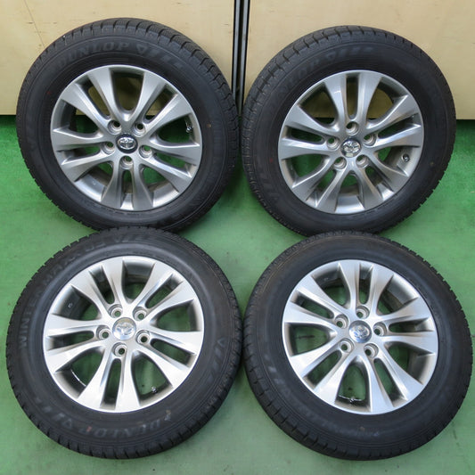 バリ溝！21年！キレイ！9分★トヨタ 70系 ノア ヴォクシー 純正 205/60R16 スタッドレス ダンロップ ウインターマックス 03 16インチ PCD114.3/5H★5081801イス