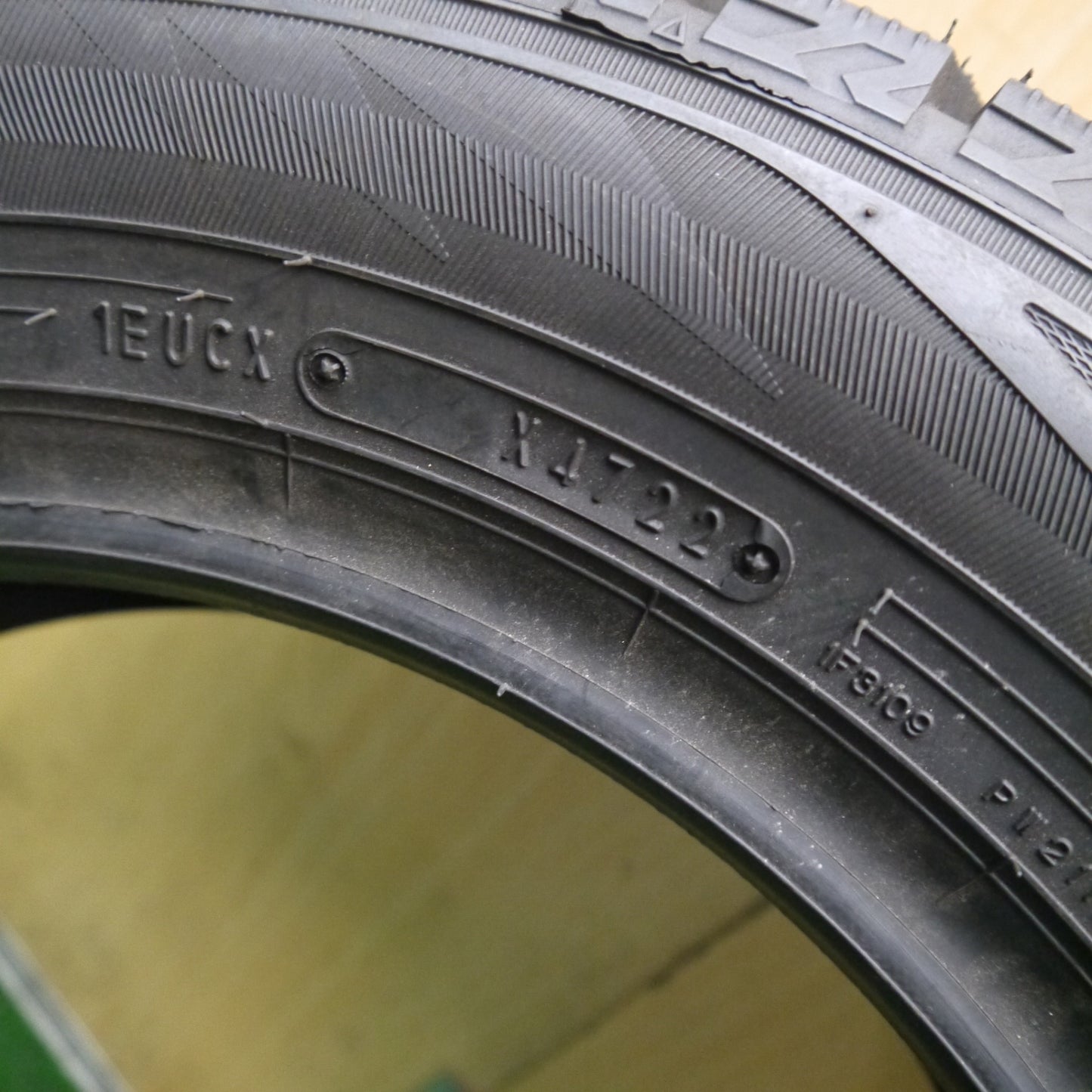 未使用！22年！1本★スタッドレス 165/65R14 ダンロップ ウインターマックス WM02 タイヤ 14インチ ソリオ ハスラー デリカ D:2 タンク ルーミー 等★6022406Hス