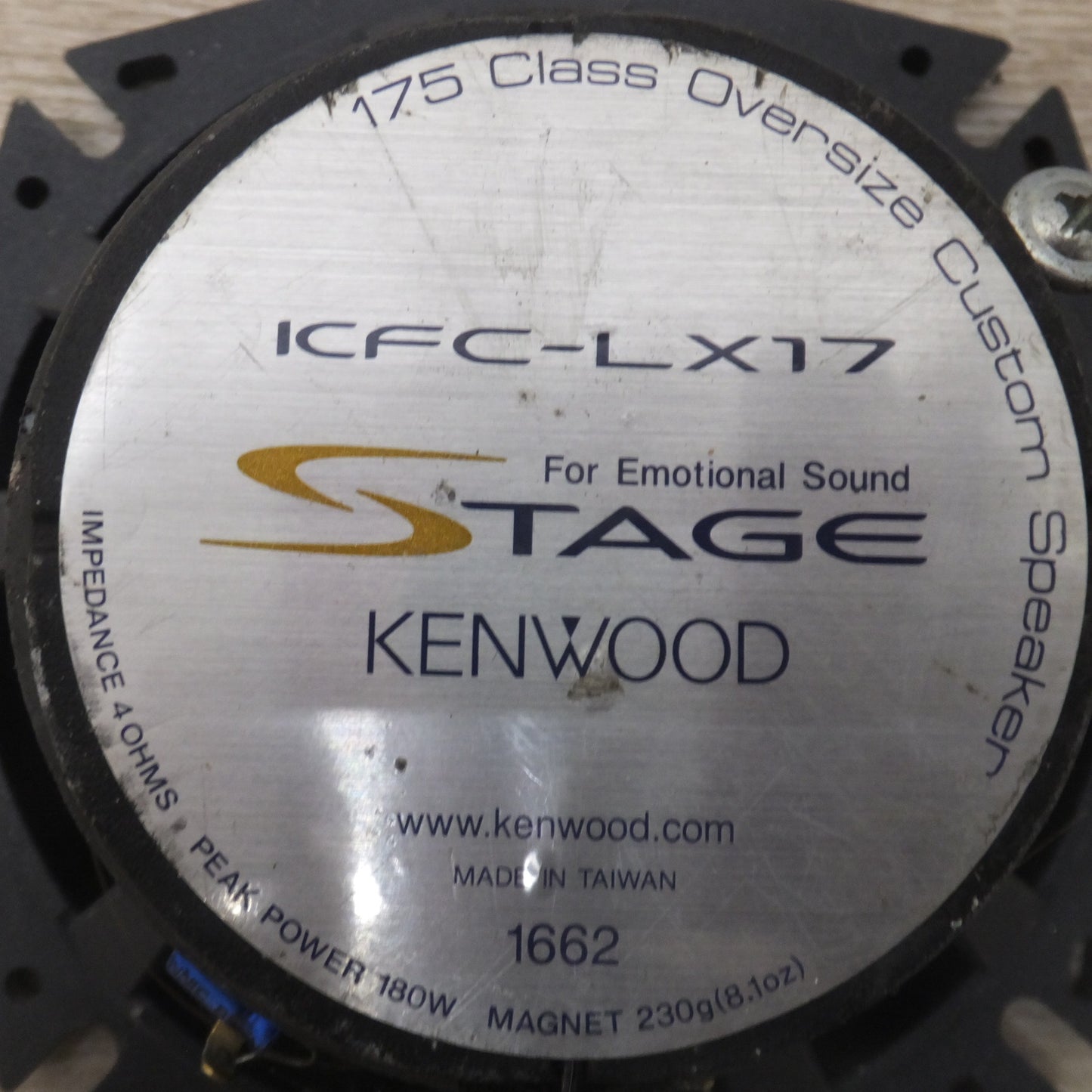 [送料無料] ★ケンウッド KENWOOD スピーカー ICFC-LX16 ICFC-LX17　2点 セット★