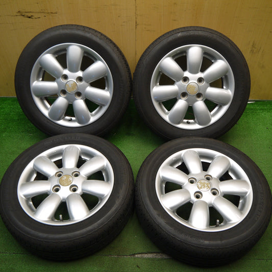 バリ溝！22年！キレイ！8.5分★スズキ ラパン 純正 155/65R14 ブリヂストン ネクストリー エコピア 14インチ PCD100/4H★5041807Hノ