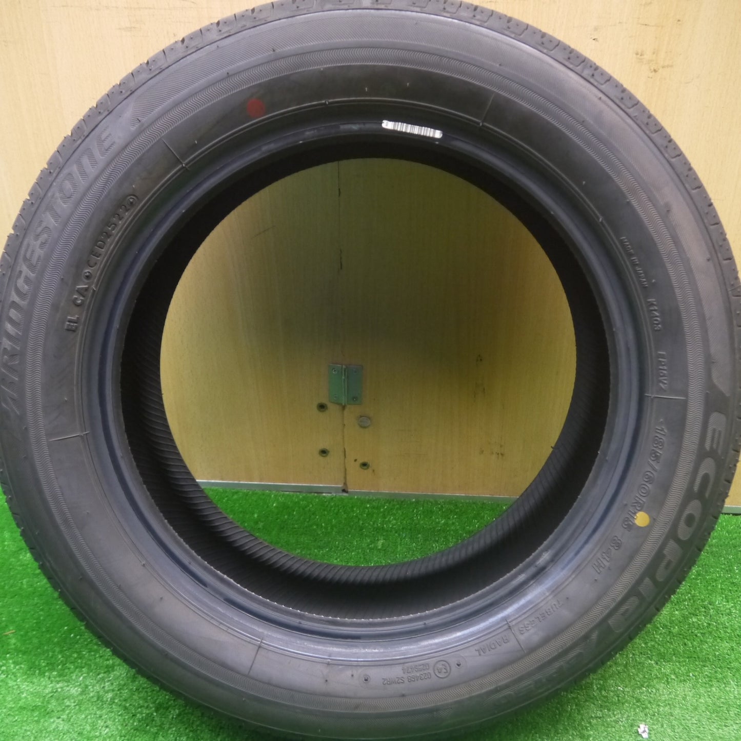 *送料無料* 新車外し！22年★185/60R15 ブリヂストン エコピア EP150 タイヤ 15インチ アクア フィット シャトル ヤリス 等★4082601Hノタ