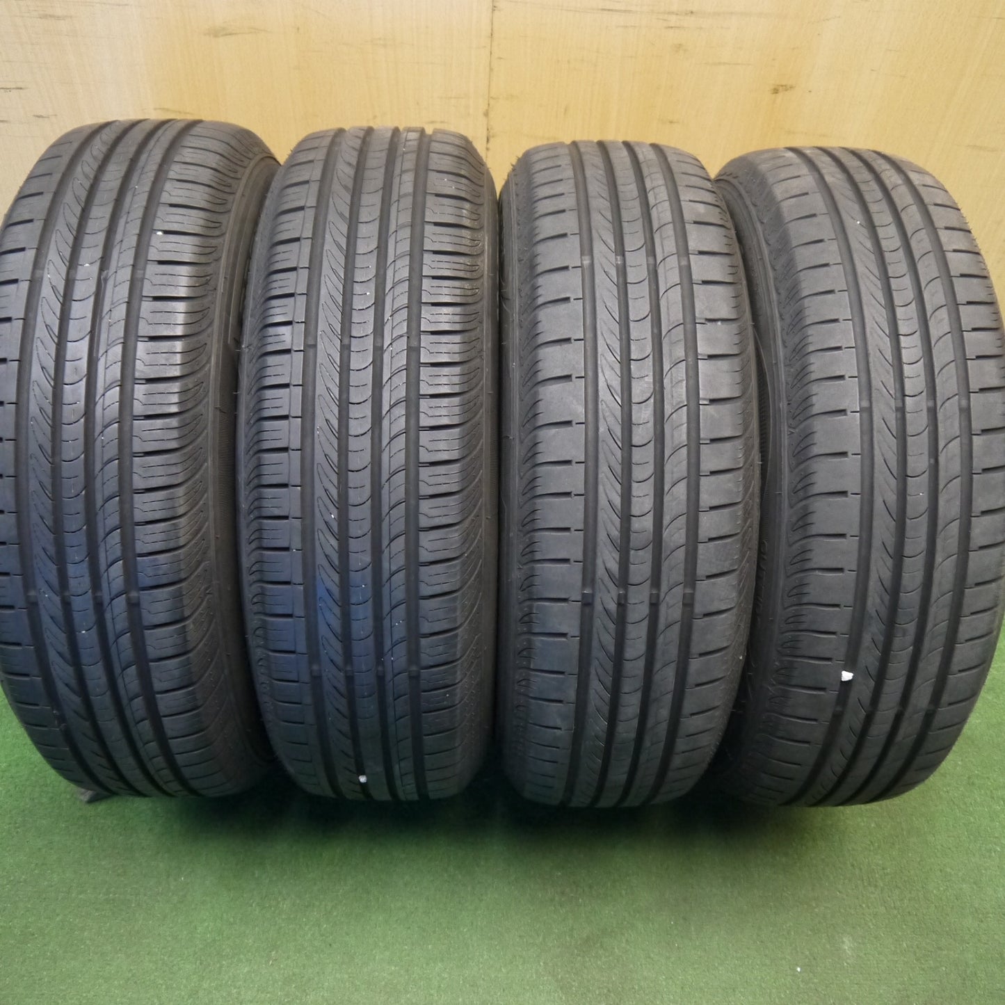 バリ溝！22年！9分★185/70R14 アロースピード AS-HP01 スチール ホイール 14インチ PCD100/4H★6032706Hノ