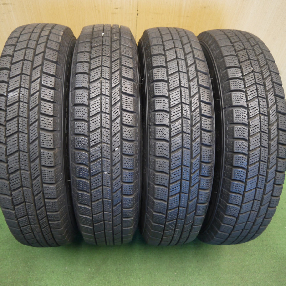 バリ溝！24年！キレイ！8.5分◎スタッドレス 145/80R13 オートバックス ノーストレック N5 JOKER ジョーカー 13インチ PCD100/4H◎6090204Hス