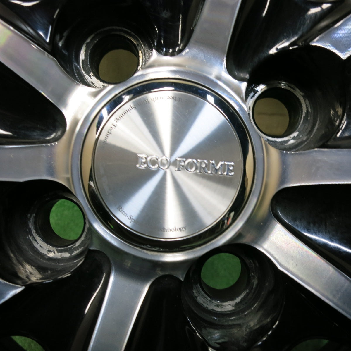 [送料無料] キレイ★ECO FORME ホイール 15インチ エコフォルム 15×5.5J PCD100/4H★5011704SYホ