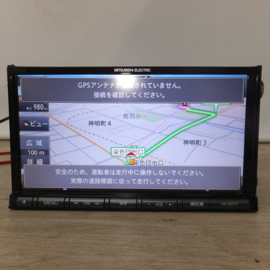 [送料無料] ★三菱 MITSUBISHI 純正 カーナビゲーションシステム NR-MZ077[49]★