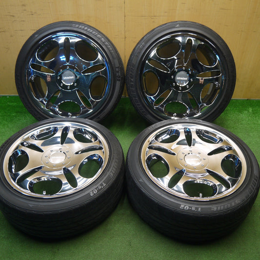 キレイ★アウディ ベンツ 等 Lowenhart LD1 225/45R18 ブリヂストン T's-02 レーベンハート 18インチ PCD112/5H★6011603Hノ