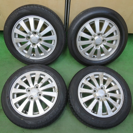 4本価格★ダイハツ タント ムーヴ 等 純正 155/65R14 ブリヂストン ネクストリー エコピア ダンロップ エナセーブ EC204 14インチ PCD100/4H★5091104イノ