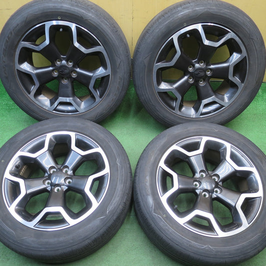 4本価格！22年★スバル XV 純正 225/55R17 ニットー NT830 プラス 17インチ PCD100/5H★6042903NJノ