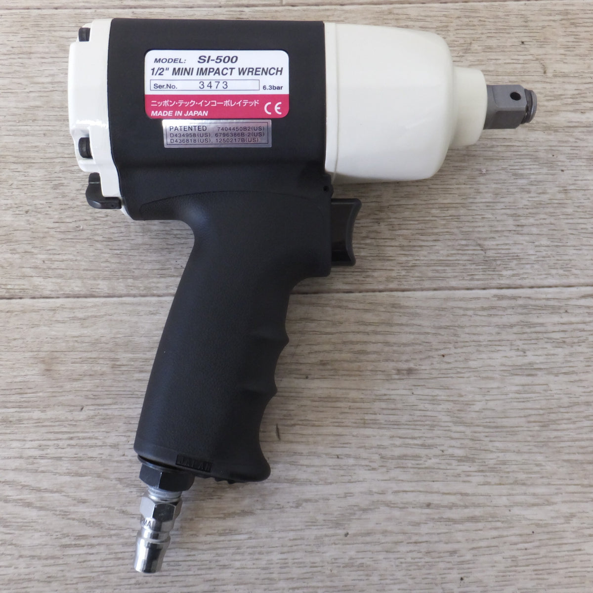 未使用★ニッポンテック TECH 1/2" ミニインパクトレンチ MINI IMPACT WRENCH SI-500 常圧★
