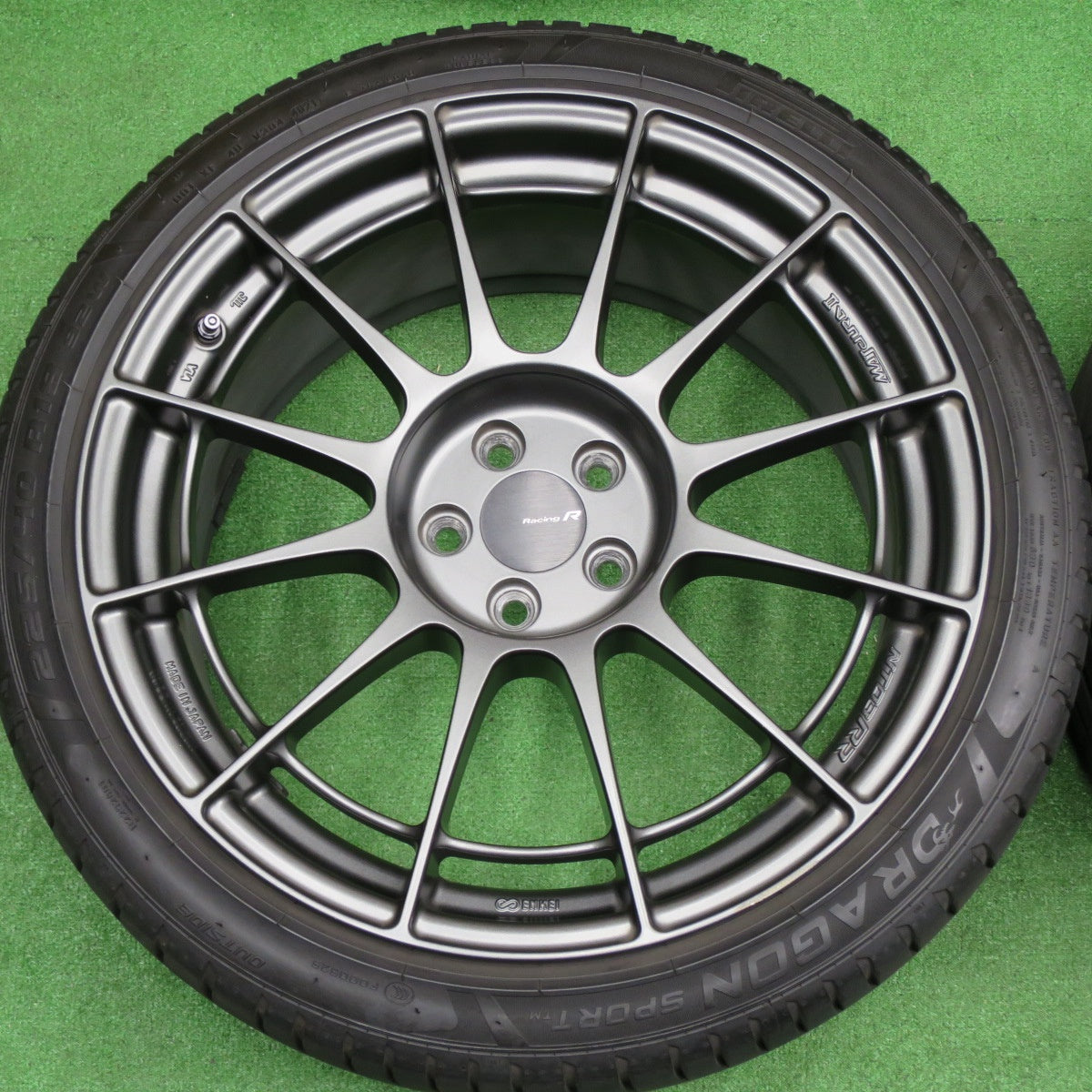 4本価格★86 BRZ 等 ENKEI NT03RR 225/40R18 ピレリ ドラゴン スポーツ TM Racing R エンケイ 18インチ PCD100/5H★6030103NKノ
