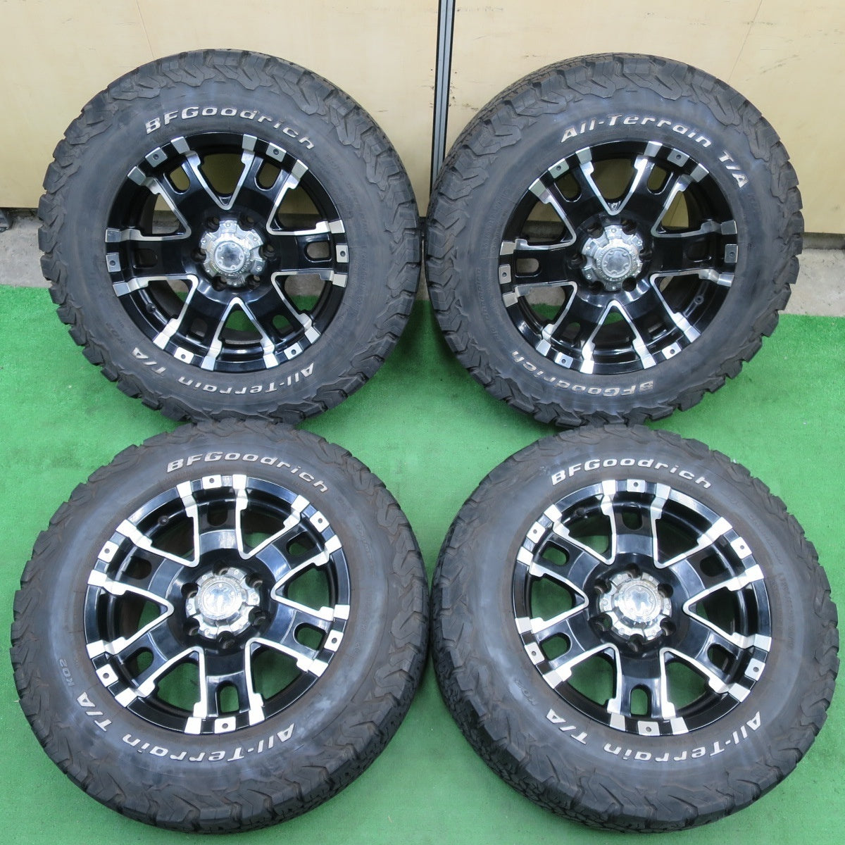 4本価格★ULTRA MOTOR SPORTS 265/65R17 BFグッドリッチ All-Terrain T/A KO2 ホワイトレター PCD139.7/6H★4072902イノ