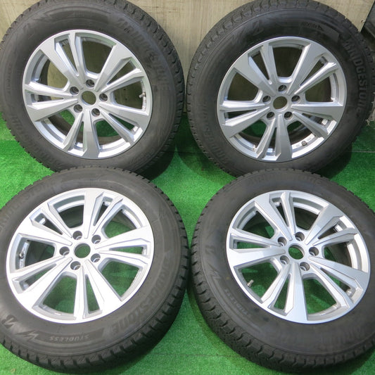 バリ溝！23年！キレイ！9.5分★BMW 等 smartline 365 225/60R17 スタッドレス ブリヂストン ブリザック DM-V3 スマートライン 17インチ PCD112/5H★5051703NJス