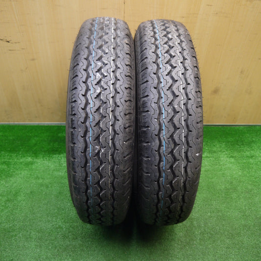 未使用！2本★トラック タイヤ 205/85R16 117/115L ダンロップ SPLT5 16インチ★5102405Hノタ