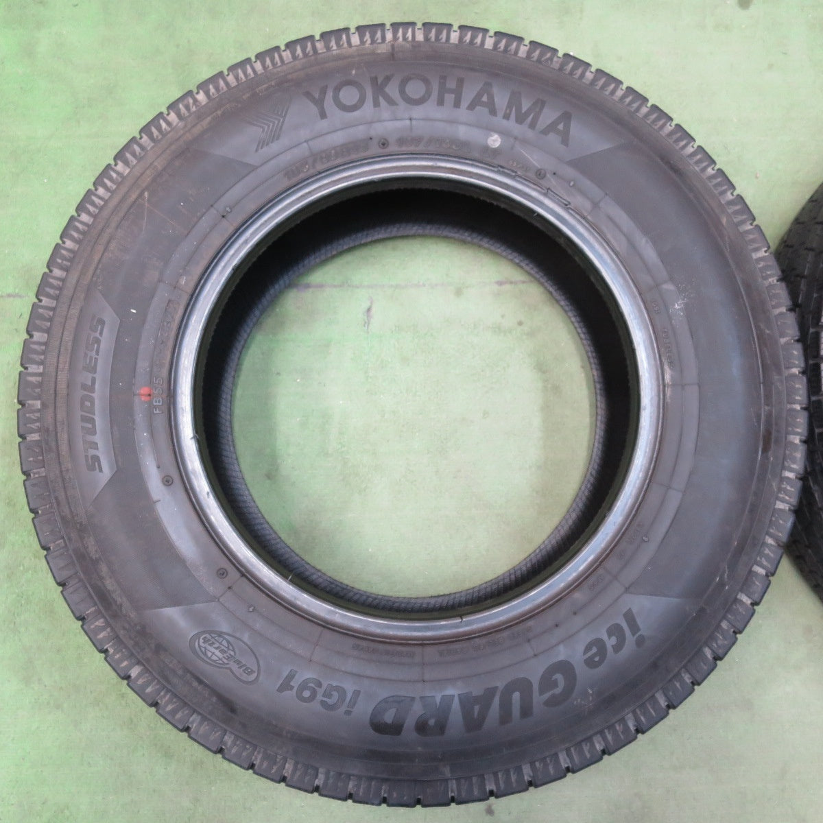 バリ溝！22年！9分★スタッドレス 195/80R15 107/105L ヨコハマ アイスガード iG91 タイヤ 15インチ ハイエース キャラバン 等★6010706イスタ