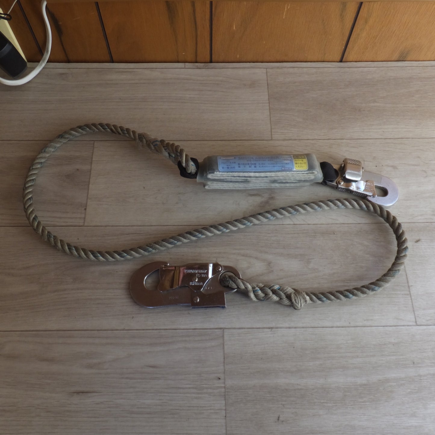 [送料無料] ★藤井電工 ツヨロン TSUYORON フルハーネス型　ショックアブソーバー　TSUYORON HOOK　DAIKEI HOOK　セット★