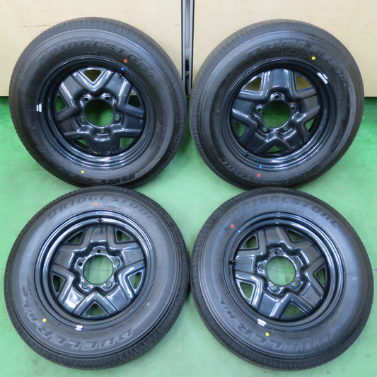 [送料無料] 新車外し！24年★スズキ JB64 ジムニー 純正 175/80R16 ブリヂストン デューラー H/L 852 16インチ PCD139.7/5H★5031804イノ