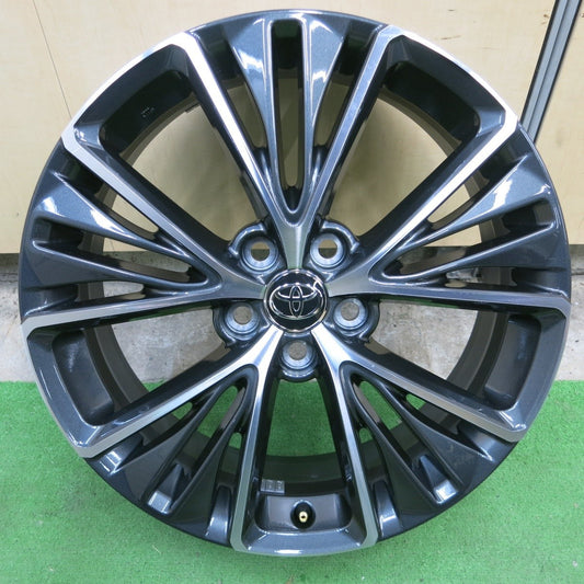 新車外し！1本★トヨタ 60系 プリウス Zグレード 純正 ホイール 19インチ 19×6.5J PCD114.3/5H★5021207ナホ