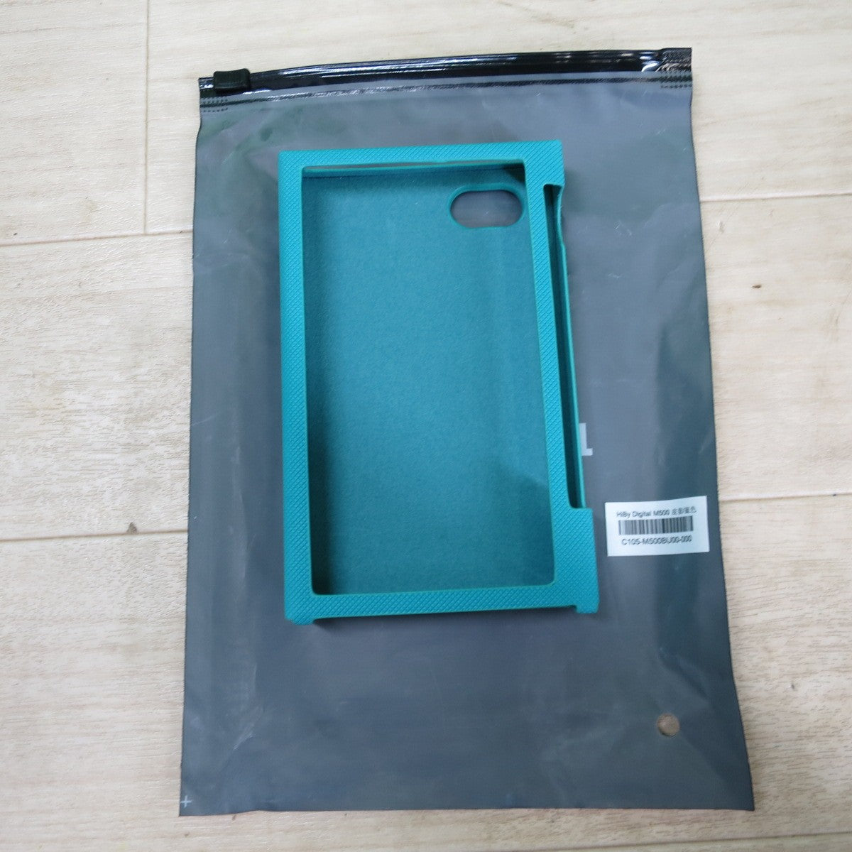 未使用☆HIBY Digital M500 専用 レザー ケース 初音ミク モデル C105-M500BU00-000 Hatsune Miku デジタル オーディオ プレーヤー ケース☆