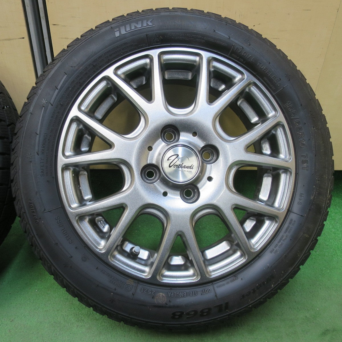 4本価格★スタッドレス 155/65R14 アイリンク Winter IL868 Verthandi ヴェルザンディ ヴェルサンディ 14インチ PCD100/4H★6012003イス