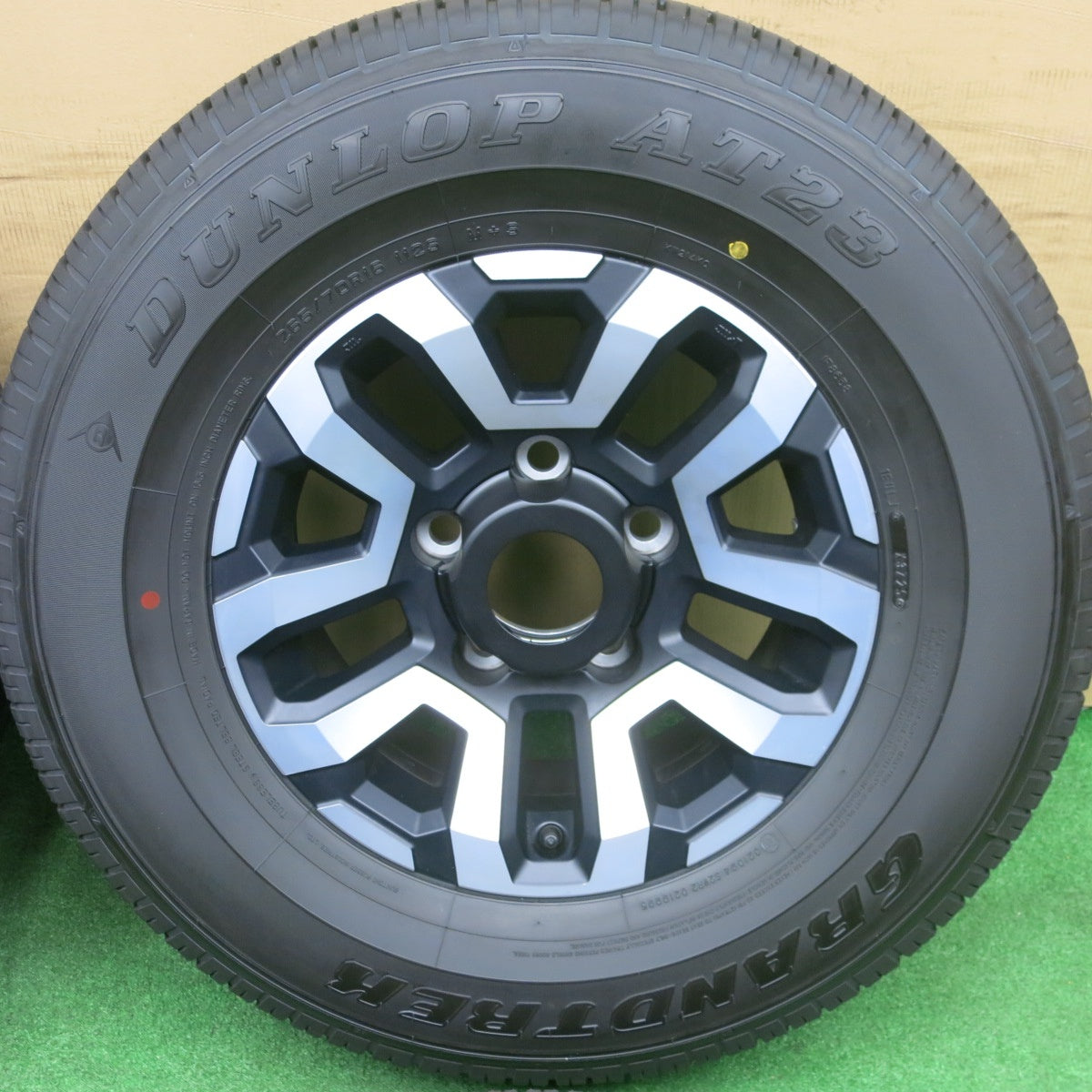 新車外し！25年☆トヨタ ランクル 70 純正 265/70R16 ダンロップ AT23