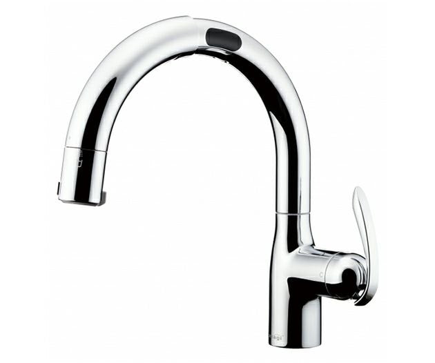 [送料無料] 未使用☆Takagi タカギ タッチレス 蛇口 一体型 浄水器 LC122MN-3NT8-02 台付 シングル 13 シャワー☆