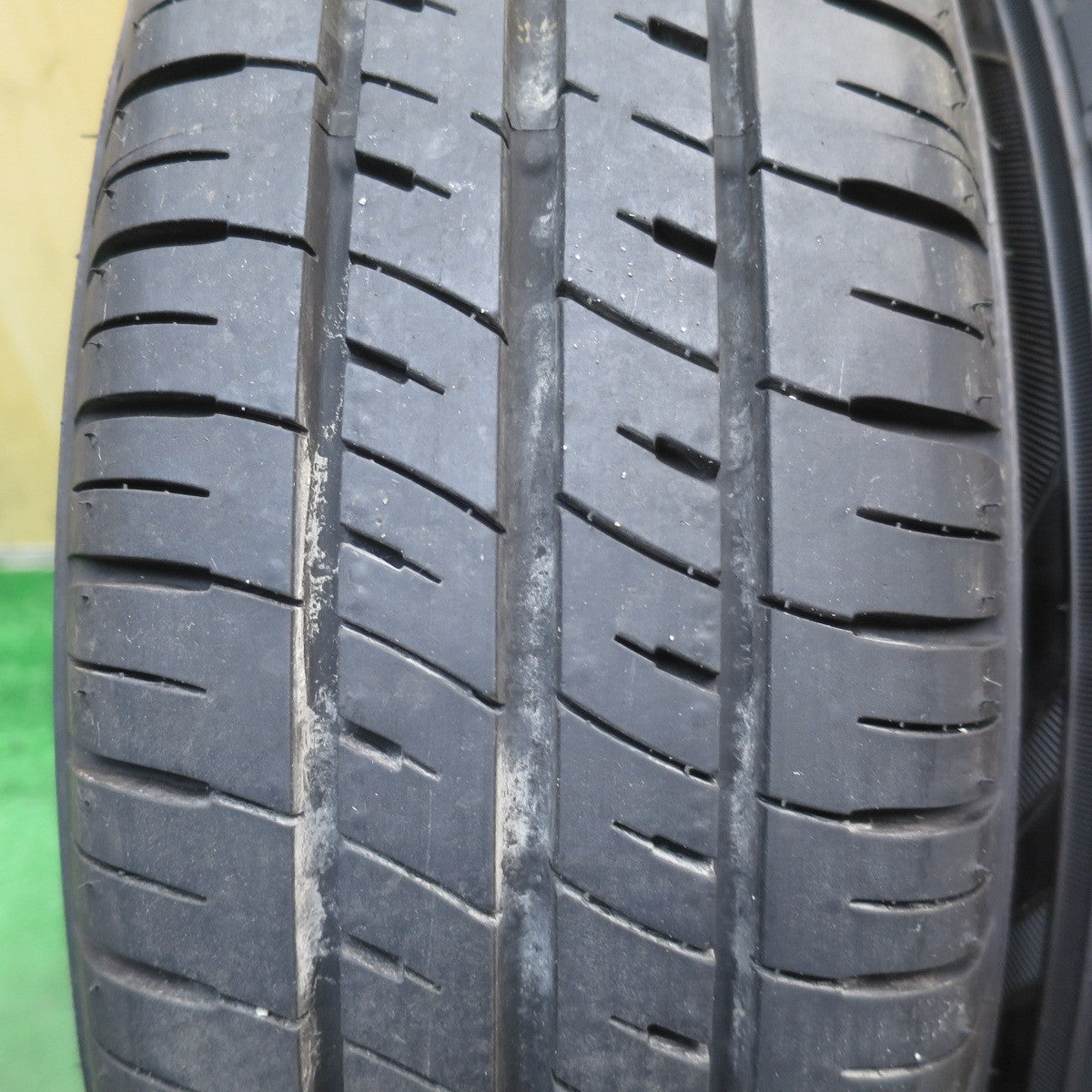 バリ溝！26年！キレイ！9.5分以上◎155/65R14 オートバックス Maxrun Efficia LCZ 社外 アルミ 14インチ PCD100/4H◎6082803NJノ
