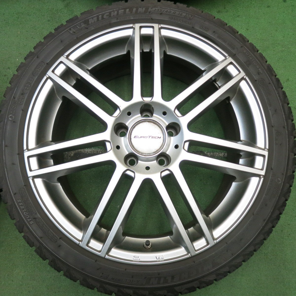 センサー付き★ベンツ 等 EUROTECH TW7 235/40R18 スタッドレス ミシュラン X-ICE SNOW ユーロテック 18インチ PCD112/5H★5081005HAス