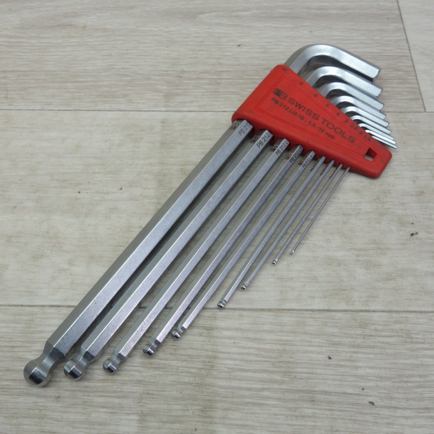 [送料無料] 未使用☆まとめ売り SWISS TOOLS ボール付 ロング 六角棒 レンチ セット ホルダー付 PB212.LH-10 / TONE ロング 六角棒 L形 レンチ AL-08 AL-10☆
