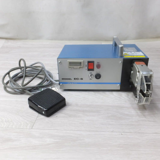 [送料無料] 美品◆IZUMI 泉精器 電動式圧着機 EC-6 圧着工具 AC100V 50/60Hz◆