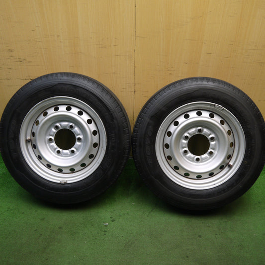 バリ溝！23年！キレイ！9.5分！2本★175/75R15 103/101N トーヨー ナノエナジー M134 スチール 15インチ PCD139.7/6H★5082604Hノ