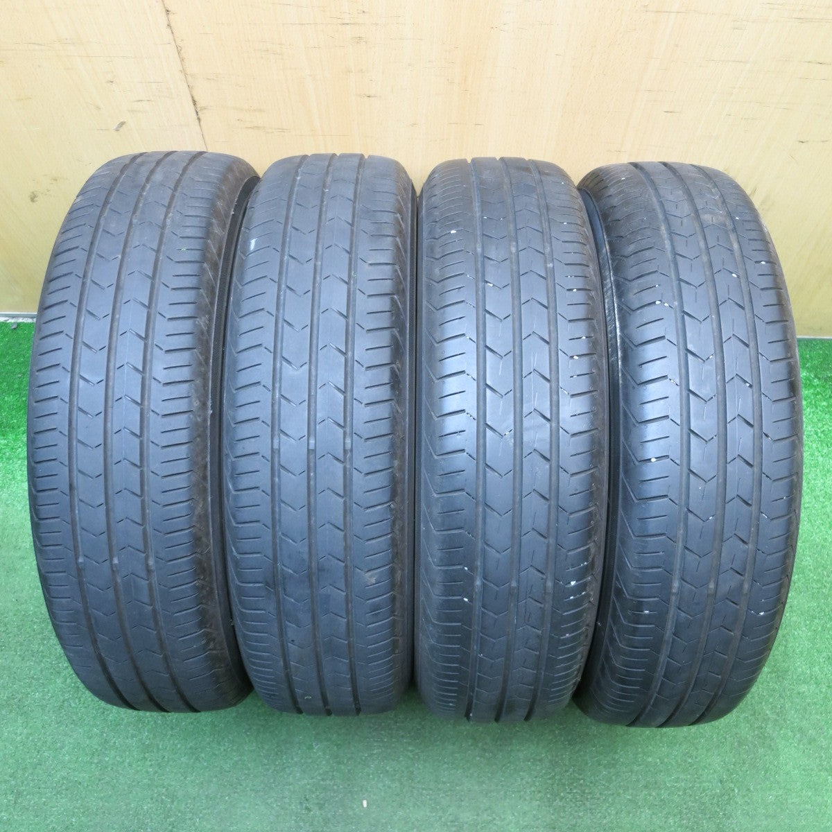 キレイ！23年★ダイハツ タフト 純正 165/65R15 ヨコハマ BluEarth-FE AE30 ブルーアース 15インチ PCD100/4H★5042504NJノ