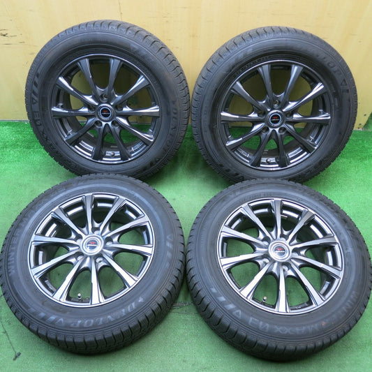 バリ溝！キレイ！8.5分★スタッドレス 205/60R16 ダンロップ ウインターマックス 03 AIRNOVA エアノヴァ 16インチ PCD114.3/5H★5052408HAス