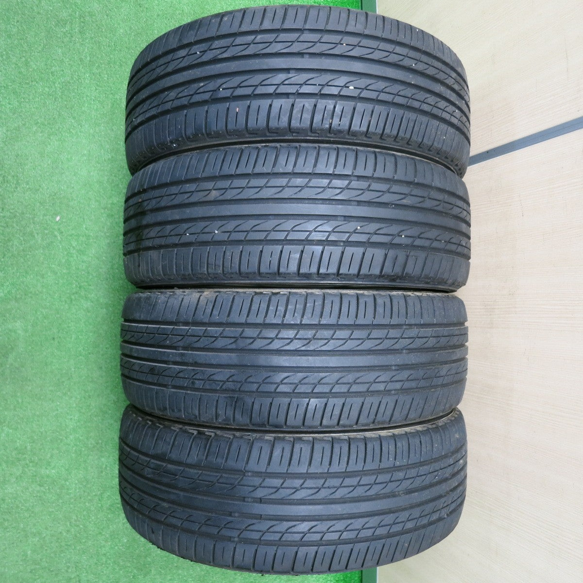 [送料無料] 4本価格★Leonis FX weds 165/50R15 ヨコハマ DNA エコス ES300 レオニス 15インチ 軽自動車 タント ワゴンR 等 PCD100/4H★4120710NJノ