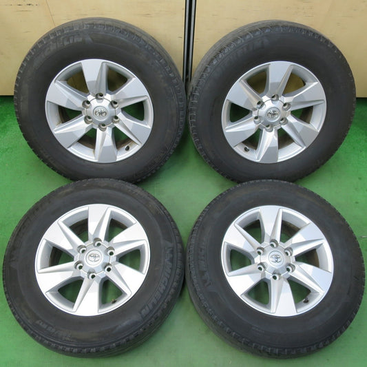 4本価格！21年★トヨタ 150系 ランクル プラド 純正 265/65R17 ミシュラン LATITUDE TOUR 17インチ PCD139.7/6H★5032103イノ