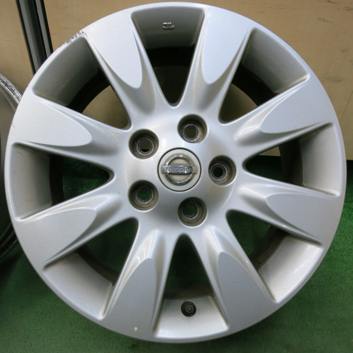 [送料無料] 4本価格★日産 E51 エルグランド 純正 ホイール 16インチ 16×6.5JJ PCD114.3/5H★5031410SYホ