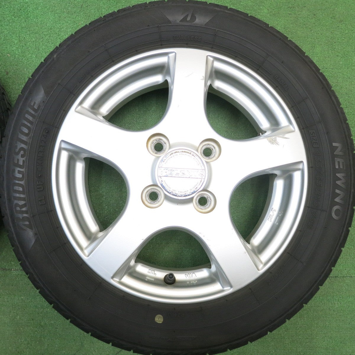 4本価格！24年★155/65R13 ブリヂストン NEWNO VIOLENTO ヴィオレント ニューノ 13インチ PCD100/4H★6022313HAノ