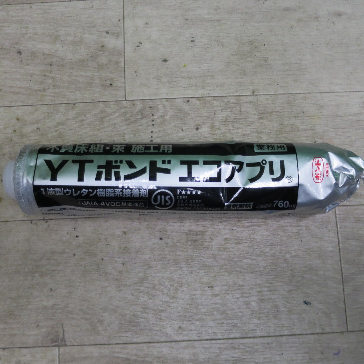 [送料無料] 未使用☆コニシ YT ボンド エコ アプリ 木質床組・束 施工用 業務用 760ml × 12本 1箱 円錐ノズル 付き 2024年4月 製造☆