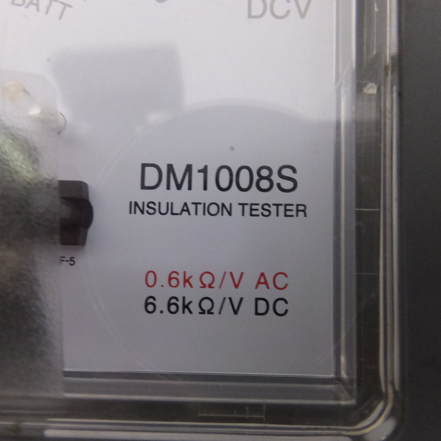 [送料無料] 美品★三和電気計器 SANWA 絶縁抵抗計 DM1008S　INSULATION RESISTANCE TESTER(2)★