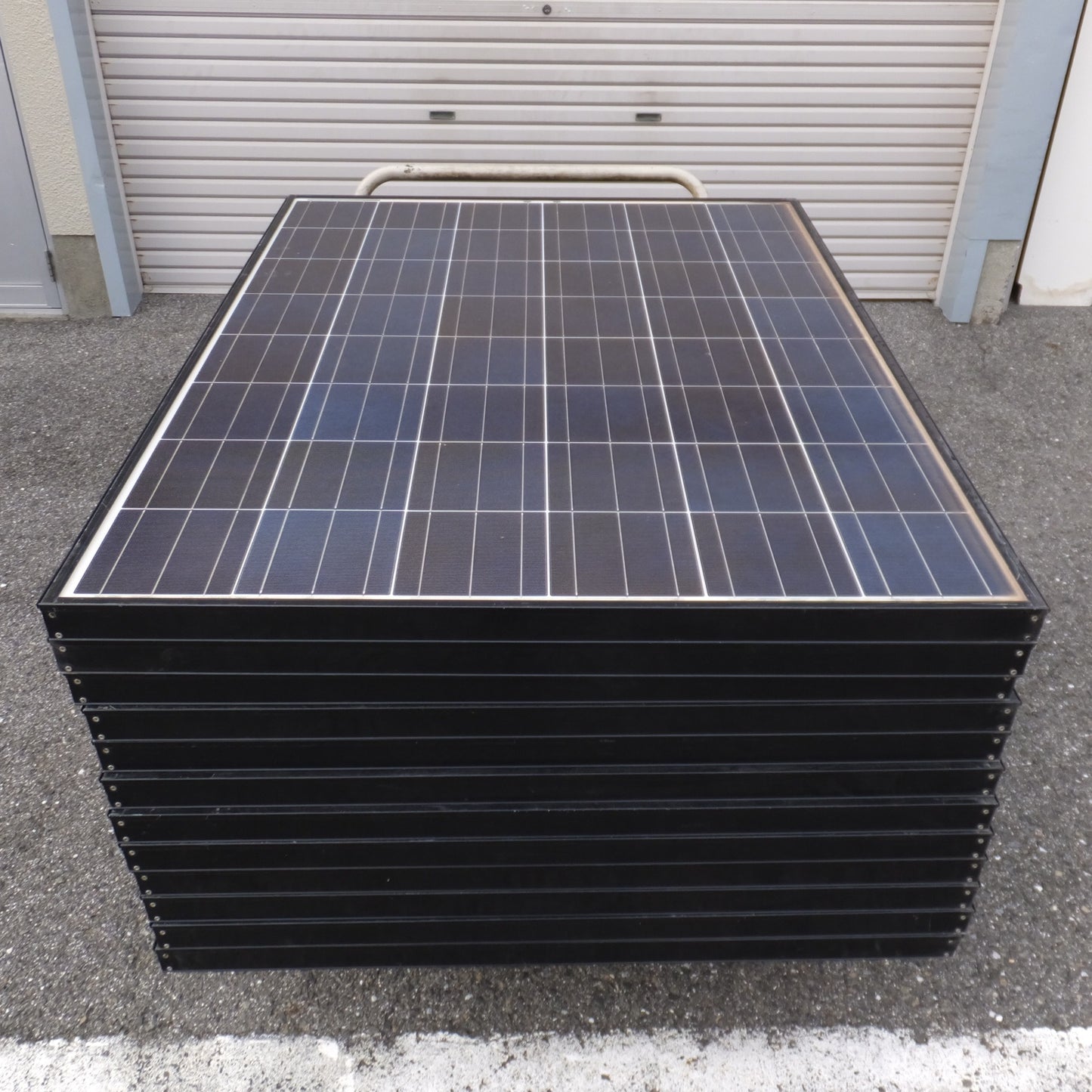 【岐阜発 直接引取限定】★シャープ SHARP 太陽電池モジュール ND-S5C1C ソーラーパネル　600V 区分H 等級217　12枚 セット★