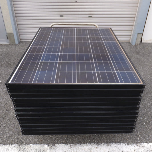 【岐阜発 直接引取限定】★シャープ SHARP 太陽電池モジュール ND-S5C1C ソーラーパネル　600V 区分H 等級217　12枚 セット★