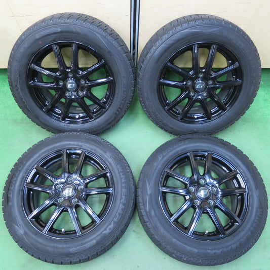 バリ溝！キレイ！9分★スタッドレス 205/60R16 ダンロップ ウインターマックス WM02 STRANGER ストレンジャー 16インチ PCD114.3/5H★5041202イス