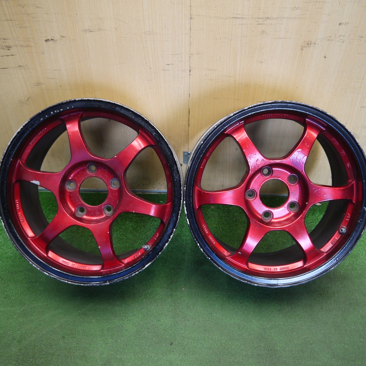 2本価格★SSR TYPE-C SPEED STAR 16インチ ホイール 16×8.0J PCD114.3/5H★6061701Hホ