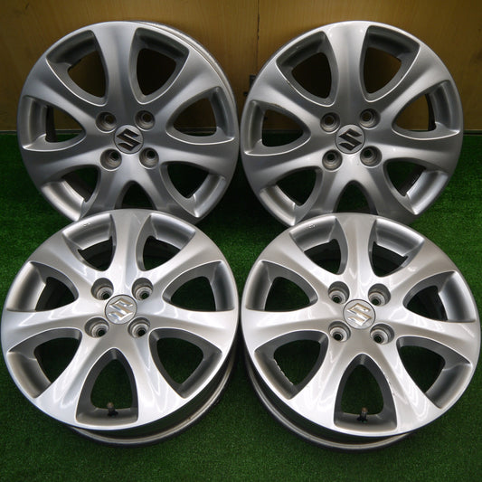 4本価格★スズキ スイフト 純正 ホイール 15インチ 15×5.5J PCD100/4H★5102203Hホ