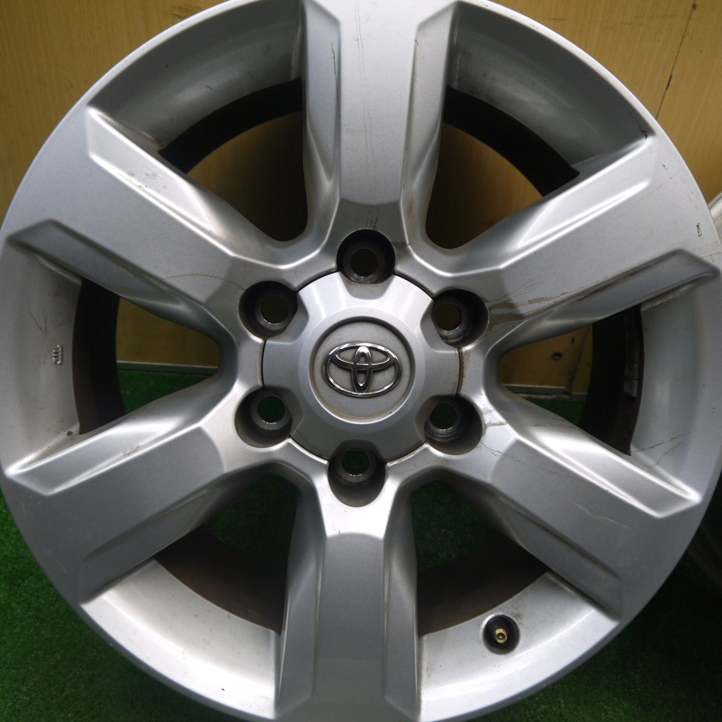 4本価格★トヨタ 150系 ランクル プラド 純正 ホイール 17インチ 17×7.5J PCD139.7/6H★6010703Hホ